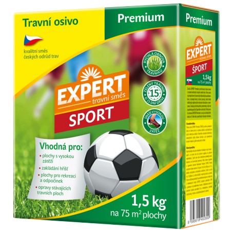 Trávní směs Expert Premium - Sport 1,5 kg